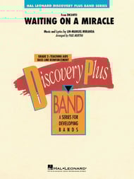 cover Waiting on a Miracle Concert Band sheet music cover